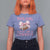 This Girl Loves Her Cowboys T Shirt For Women Pink Bow Football Fan Gift - Wonder Print Shop