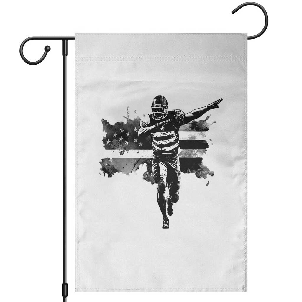 Patriotic Football Dab Garden Flag American Flag Sports Fan Gift - Wonder Print Shop