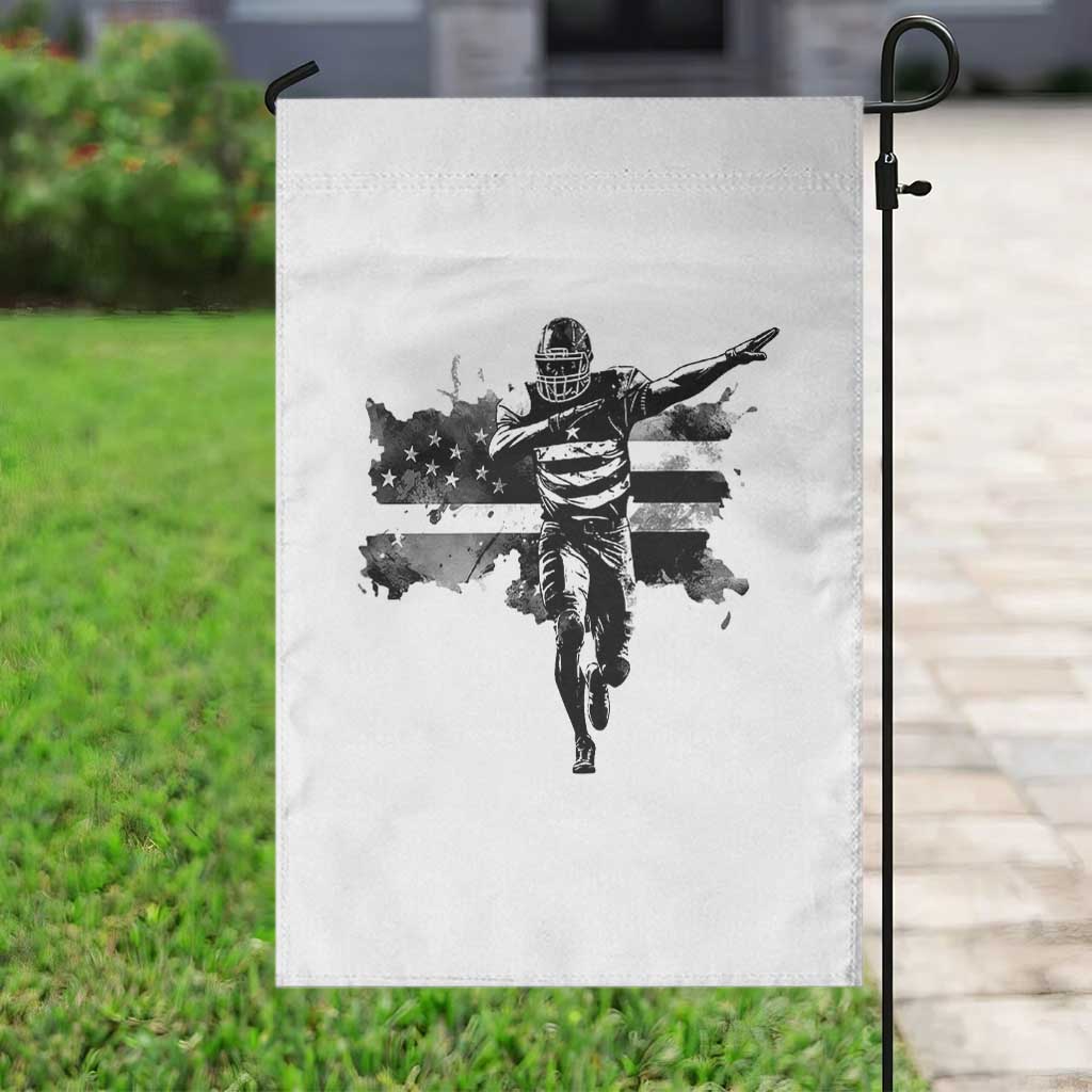 Patriotic Football Dab Garden Flag American Flag Sports Fan Gift - Wonder Print Shop