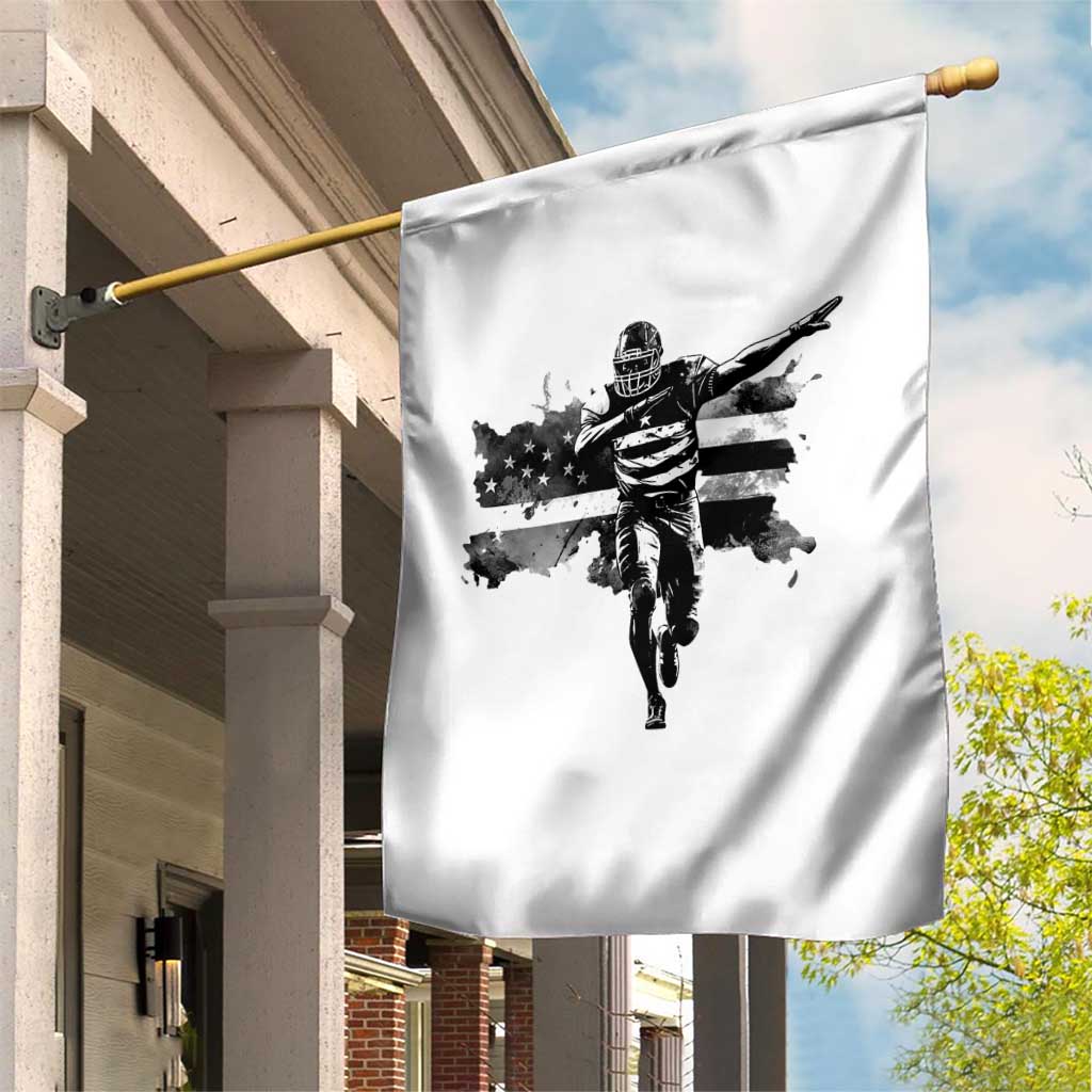 Patriotic Football Dab Garden Flag American Flag Sports Fan Gift - Wonder Print Shop