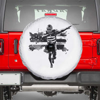 Patriotic Football Dab Spare Tire Cover American Flag Sports Fan Gift - Wonder Print Shop