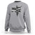 Patriotic Football Dab Sweatshirt American Flag Sports Fan Gift - Wonder Print Shop
