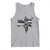 Patriotic Football Dab Tank Top American Flag Sports Fan Gift - Wonder Print Shop