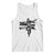 Patriotic Football Dab Tank Top American Flag Sports Fan Gift - Wonder Print Shop