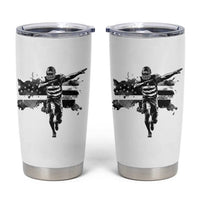 Patriotic Football Dab Tumbler Cup American Flag Sports Fan Gift - Wonder Print Shop