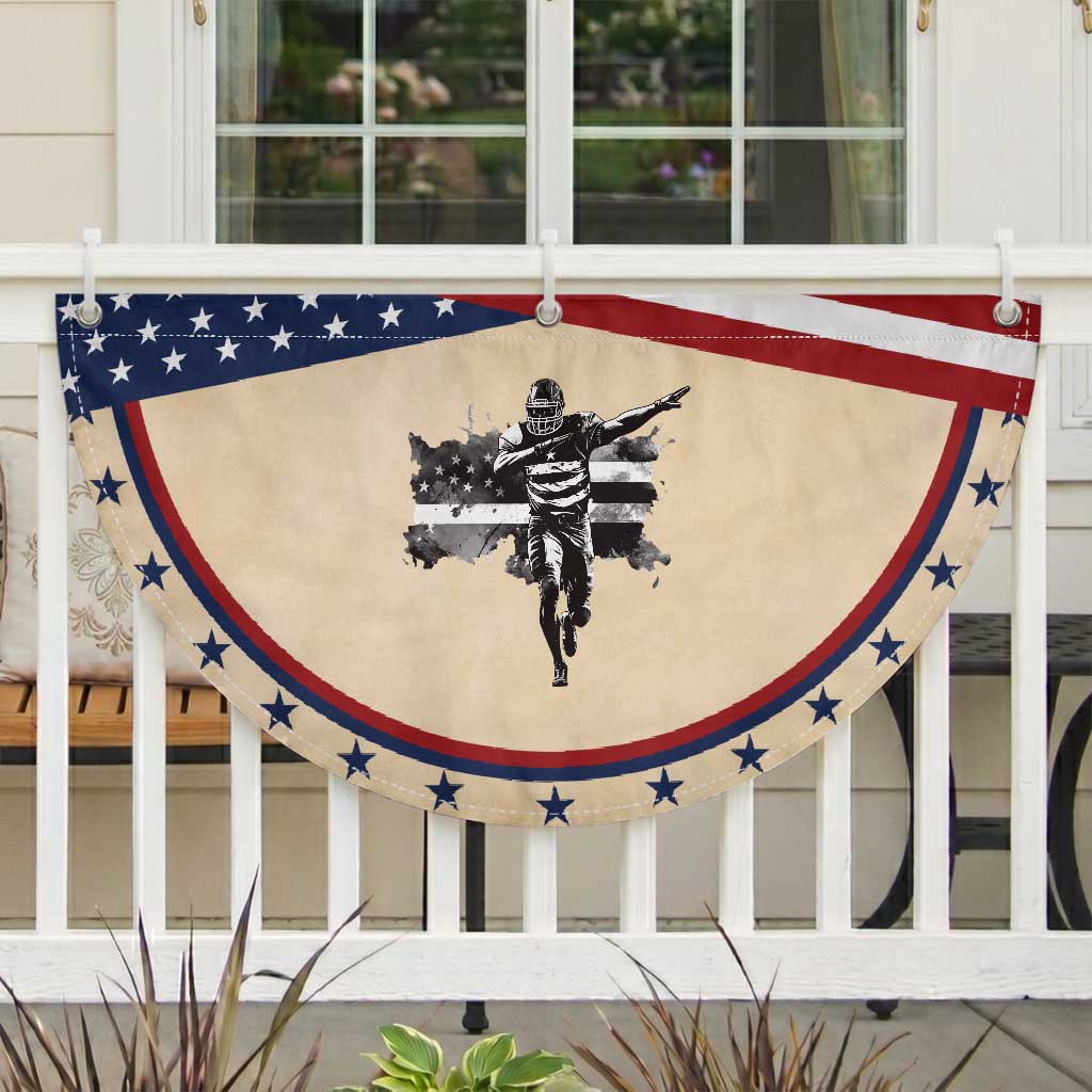 Football Dab Patriotic Fan Flag American Flag Sports Fan Gift