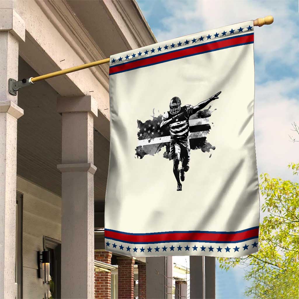 Patriotic Football Dab Garden Flag American Flag Sports Fan Gift