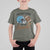 Im Just Here For The Snacks T Shirt For Kid Bow Football Lover - Wonder Print Shop