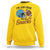 Im Just Here For The Snacks Sweatshirt Bow Football Lover - Wonder Print Shop