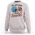 Im Just Here For The Snacks Sweatshirt Bow Football Lover - Wonder Print Shop