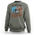 Im Just Here For The Snacks Sweatshirt Bow Football Lover - Wonder Print Shop