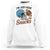 Im Just Here For The Snacks Sweatshirt Bow Football Lover - Wonder Print Shop