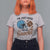 Im Just Here For The Snacks T Shirt For Women Bow Football Lover - Wonder Print Shop