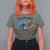 Im Just Here For The Snacks T Shirt For Women Bow Football Lover - Wonder Print Shop