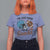 Im Just Here For The Snacks T Shirt For Women Bow Football Lover - Wonder Print Shop