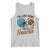 Im Just Here For The Snacks Tank Top Bow Football Lover - Wonder Print Shop