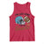Im Just Here For The Snacks Tank Top Bow Football Lover - Wonder Print Shop