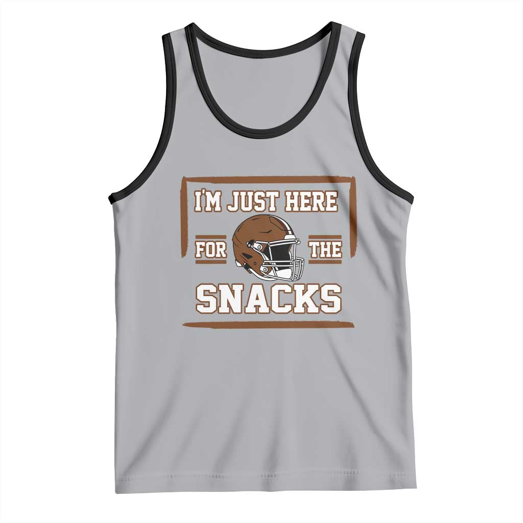 Im Just Here For The Snacks Tank Top Football Fan Gift - Wonder Print Shop