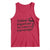 School Is Important But Football Is Importanter Tank Top Funny Football Lover - Wonder Print Shop