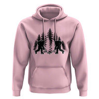 Funny Bigfoot Playing Ice Hockey Hoodie Cryptid Lover Gift - Wonder Print Shop