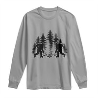 Funny Bigfoot Playing Ice Hockey Long Sleeve Shirt Cryptid Lover Gift - Wonder Print Shop