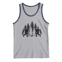 Funny Bigfoot Playing Ice Hockey Tank Top Cryptid Lover Gift - Wonder Print Shop