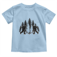 Funny Bigfoot Playing Ice Hockey Toddler T Shirt Cryptid Lover Gift - Wonder Print Shop