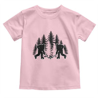 Funny Bigfoot Playing Ice Hockey Toddler T Shirt Cryptid Lover Gift - Wonder Print Shop