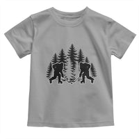 Funny Bigfoot Playing Ice Hockey Toddler T Shirt Cryptid Lover Gift - Wonder Print Shop