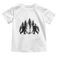 Funny Bigfoot Playing Ice Hockey Toddler T Shirt Cryptid Lover Gift - Wonder Print Shop