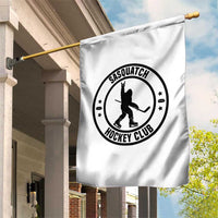 Legendary Sasquatch Hockey Club Garden Flag Funny Ice Hockey Gift - Wonder Print Shop