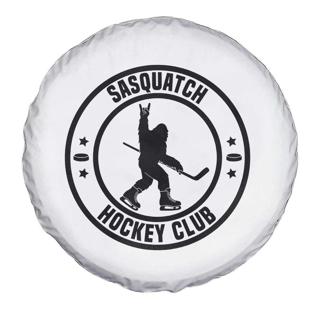 Legendary Sasquatch Hockey Club Spare Tire Cover Funny Ice Hockey Gift - Wonder Print Shop