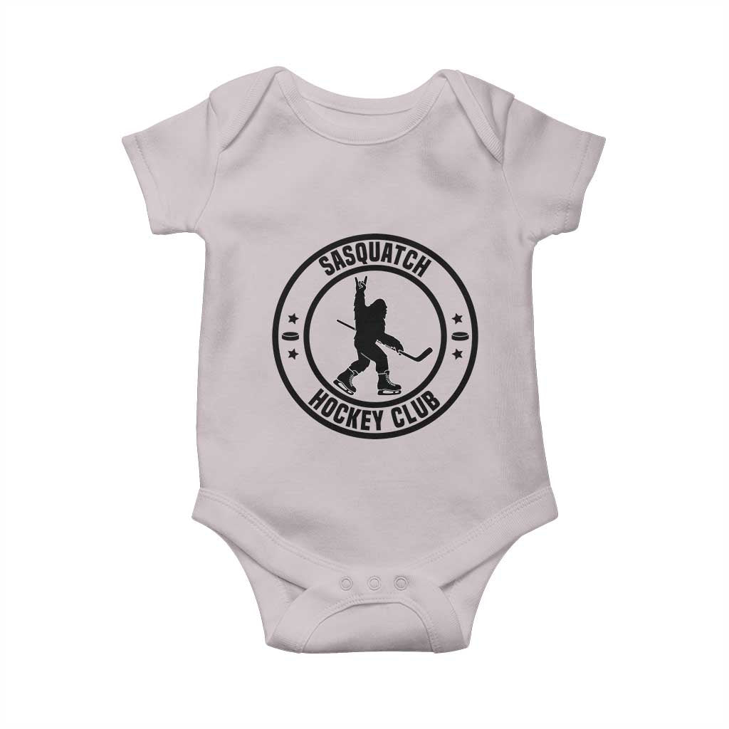 Legendary Sasquatch Hockey Club Baby Onesie Funny Ice Hockey Gift - Wonder Print Shop