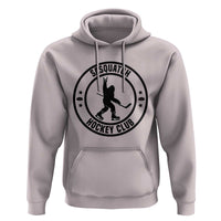 Legendary Sasquatch Hockey Club Hoodie Funny Ice Hockey Gift - Wonder Print Shop