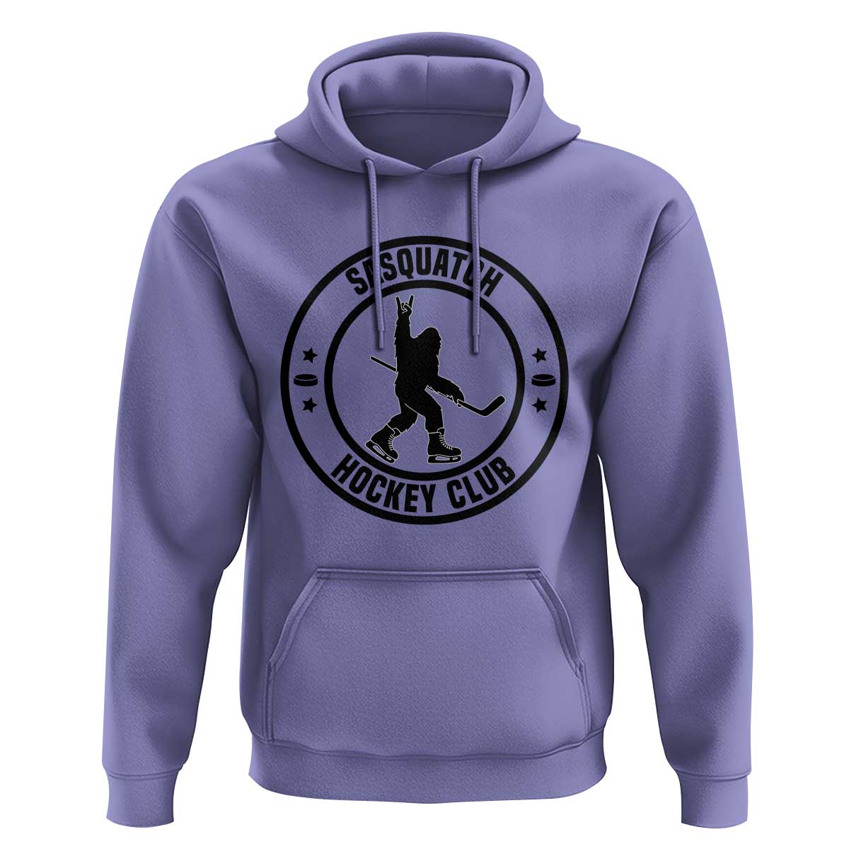 Legendary Sasquatch Hockey Club Hoodie Funny Ice Hockey Gift - Wonder Print Shop