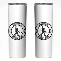 Legendary Sasquatch Hockey Club Skinny Tumbler Funny Ice Hockey Gift - Wonder Print Shop
