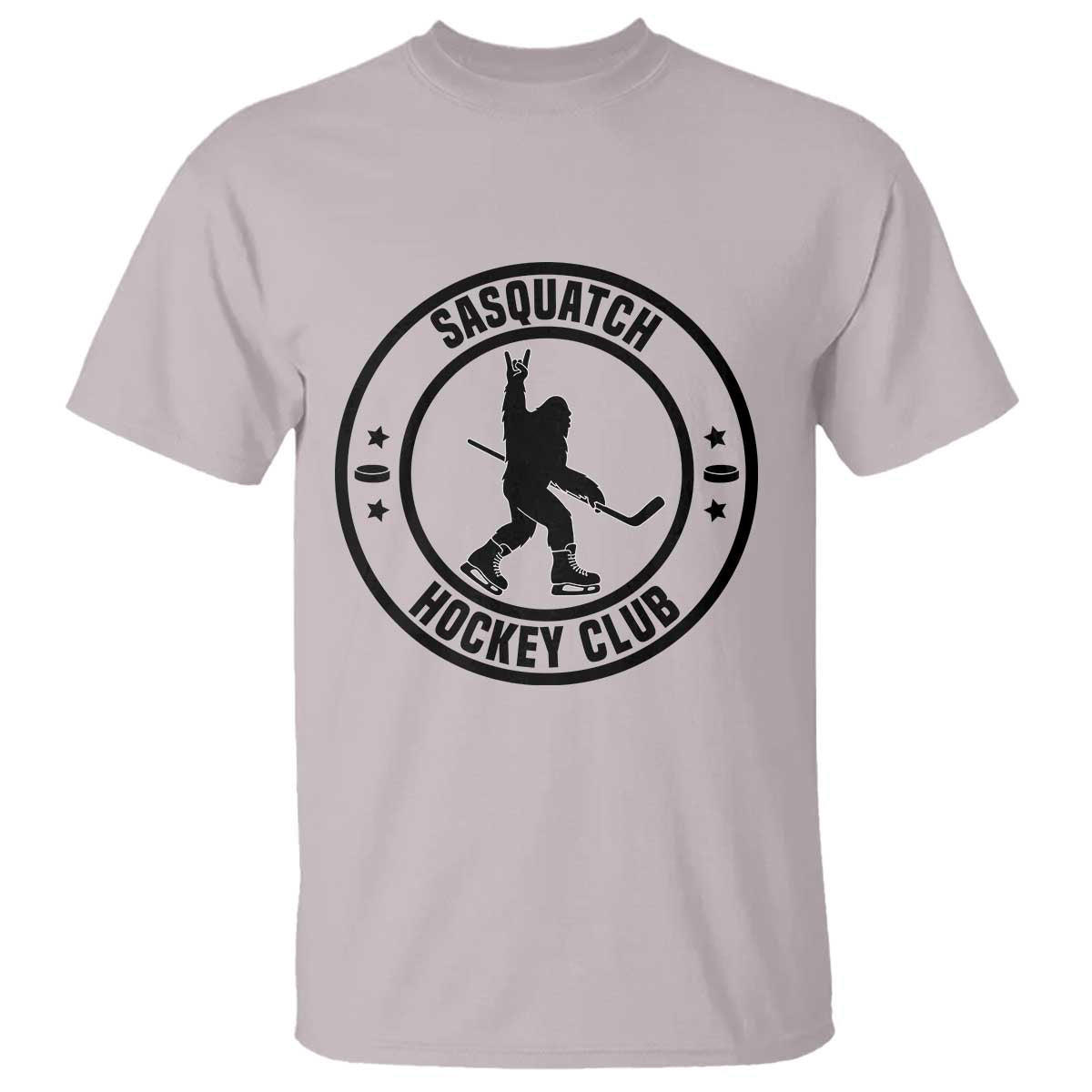 Legendary Sasquatch Hockey Club T Shirt Funny Ice Hockey Gift - Wonder Print Shop