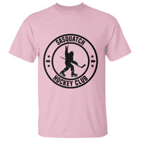 Legendary Sasquatch Hockey Club T Shirt Funny Ice Hockey Gift - Wonder Print Shop