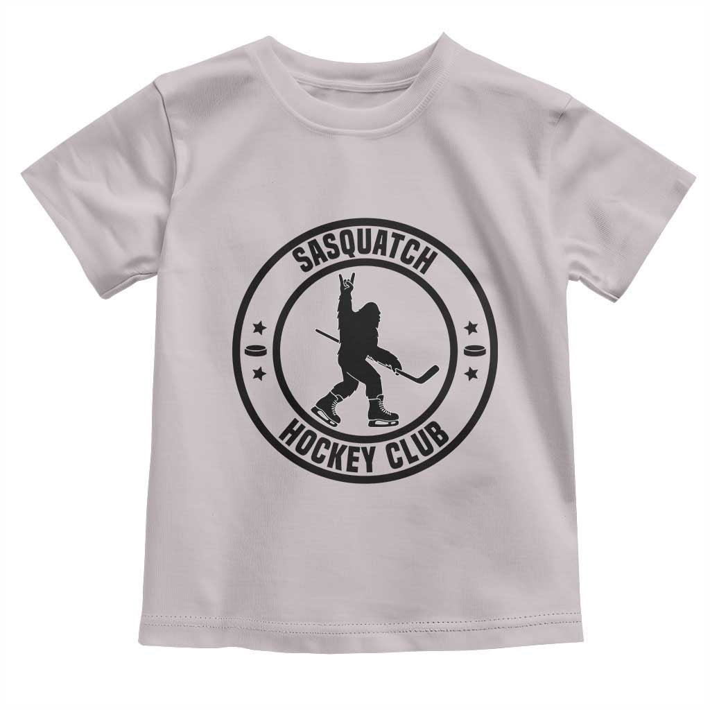 Legendary Sasquatch Hockey Club Toddler T Shirt Funny Ice Hockey Gift - Wonder Print Shop