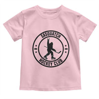 Legendary Sasquatch Hockey Club Toddler T Shirt Funny Ice Hockey Gift - Wonder Print Shop