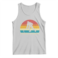 Bigfoot Hockey Legend Tank Top Retro Sasquatch Cryptid Player Gift - Wonder Print Shop