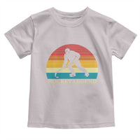 Bigfoot Hockey Legend Toddler T Shirt Retro Sasquatch Cryptid Player Gift - Wonder Print Shop