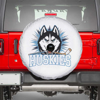 Cool Siberian Husky Ice Hockey Spare Tire Cover Gift For Dog Lovers - Wonder Print Shop