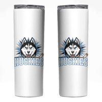 Cool Siberian Husky Ice Hockey Skinny Tumbler Gift For Dog Lovers - Wonder Print Shop