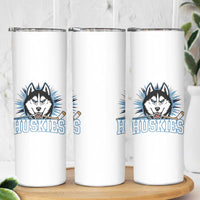 Cool Siberian Husky Ice Hockey Skinny Tumbler Gift For Dog Lovers - Wonder Print Shop