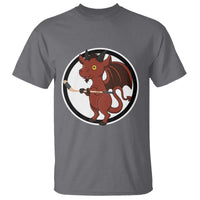 Funny Cryptid Sports Gift T Shirt Jersey Devil Playing Ice Hockey - Wonder Print Shop