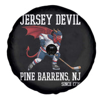 Pine Barrens New Jersey Devil Spare Tire Cover Gothic Horror Ice Hockey Gift - Wonder Print Shop