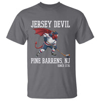 Pine Barrens New Jersey Devil T Shirt Gothic Horror Ice Hockey Gift - Wonder Print Shop