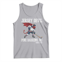 Pine Barrens New Jersey Devil Tank Top Gothic Horror Ice Hockey Gift - Wonder Print Shop