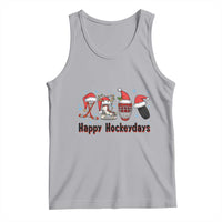 Happy Hockeydays Tank Top Funny Christmas Ice Hockey Gift - Wonder Print Shop